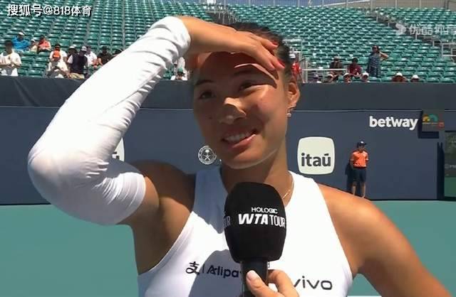 凡爾賽!鄭欽文被問邁阿密炎熱:我在奧運(yùn)會(huì)拿金牌時(shí)可比這熱多了!